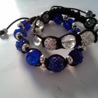 blue a white